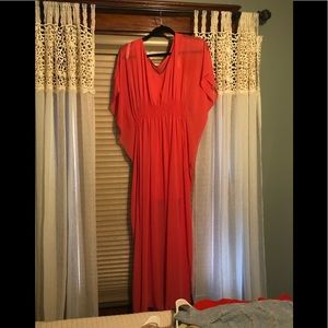 Maxi Reddish/Pink Dress